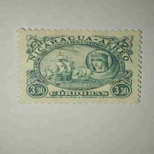 NICARAGUA - AEREO 3.30 POSTAGE STAMP