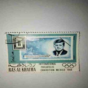 RASAL KHAIMA POSTAGE , MONACO 1968 STAMP RASAL KHAIMA POSTAGE , MONACO 1968 STAMP