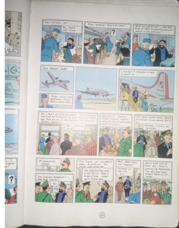 Tintin Binding 3 in 1 ( Land Of Black Gold , Destination Moon , Explorers On The Moon ) Tintin Binding 3 in 1 ( Land Of Black Gold , Destination Moon , Explorers On The Moon )