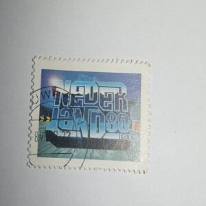 USED - NEDERLAND 80C POSTAGE STAMP USED - NEDERLAND 80C POSTAGE STAMP