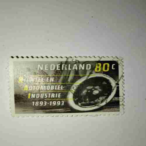 NEDERIAND 80C POSTAGE , 1893 - 1993 STAMMP NEDERIAND 80C POSTAGE , 1893 - 1993 STAMMP
