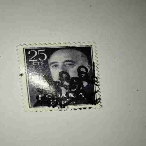 SPANISH 25PTAS POSTAGE , CORREOS STAMP SPANISH 25PTAS POSTAGE , CORREOS STAMP