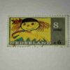 NEDERIAND 8C POSTAGE STAMP NEDERIAND 8C POSTAGE STAMP
