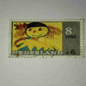 NEDERIAND 8C POSTAGE STAMP NEDERIAND 8C POSTAGE STAMP