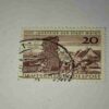 DEUTSCHE BUNDESPOST 20 POSTAGE STAMP DEUTSCHE BUNDESPOST 20 POSTAGE STAMP