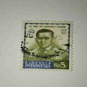 REPUBLIK INDONESIA Rp.5 POSTAGE STAMP 1966 REPUBLIK INDONESIA Rp.5 POSTAGE STAMP 1966