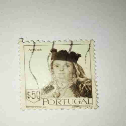 PORTUGAL POSTAGE STAMP PORTUGAL $50 POSTAGE STAMP