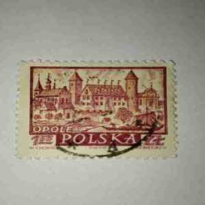 POLSKA 155ZL POSTAGE STAMP POLSKA 155ZL POSTAGE STAMP