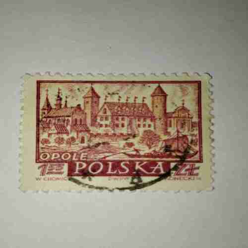 POLSKA 155ZL POSTAGE STAMP POLSKA 155ZL POSTAGE STAMP