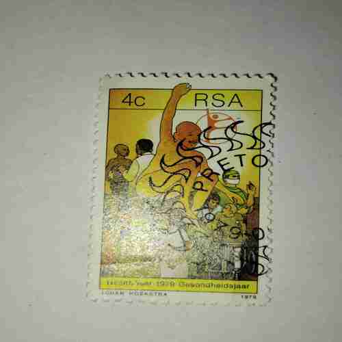 JOHAN HOEKSTRA 4C POSTAGE STAMP 1979