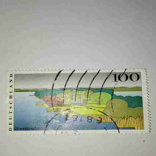 DEUTSCHLAND POSTAGE STAMP 100 DEUTSCHLAND POSTAGE STAMP 100