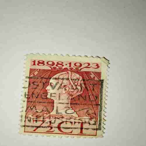 NETHERLANDS 7 1/2C POSTAGE 1923 STAMP NETHERLANDS 7 1/2C POSTAGE 1923 STAMP