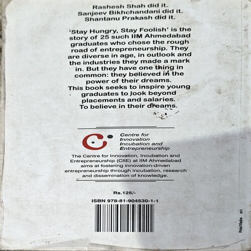 Document 70_56 Stay Hungry Stay Foolish (pages 326) (Rashmi Bansal)