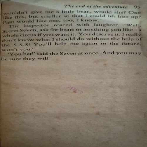 Document 70_7 Secret Seven Adventure (pages 96) (Glid Blyton)