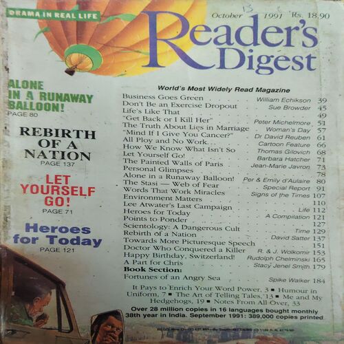 Readers Digest ( October 1991 ) Readers Digest ( October 1991 )