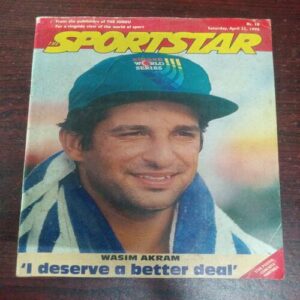 The Sportstar ( April 1995 ) The Sportstar ( April 1995 ) The Sportstar ( April 1995 )