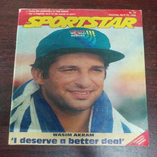 The Sportstar ( April 1995 ) The Sportstar ( April 1995 ) The Sportstar ( April 1995 )