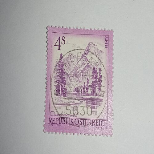 USED - REPUBLIK 'O' STERREICH 4S POSTAGE STAMP USED - REPUBLIK 'O' STERREICH 4S POSTAGE STAMP