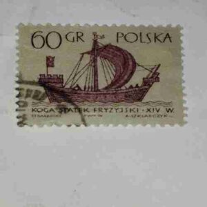 POLSKA POSTAGE STAMP 60GR