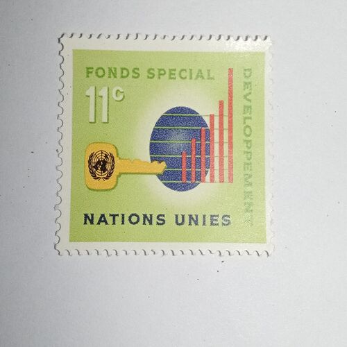 MNH - NATIONS UNIES 11C POSTAGE STAMP MNH - NATIONS UNIES 11C POSTAGE STAMP