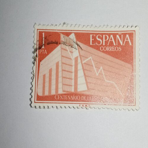 MNH - SPAIN 1PTAS POSTAGE STAMP