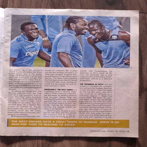 Document_22 SportStar ( Saturday , 16 April , 2016 ) Page no-29to36 Missing