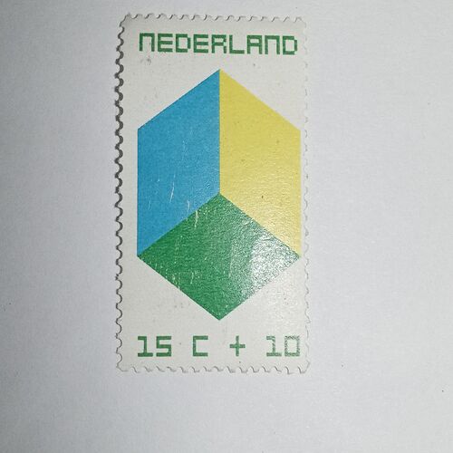 MNH - NEDERLAHD 15C + 10 POSTAGE STAMP
