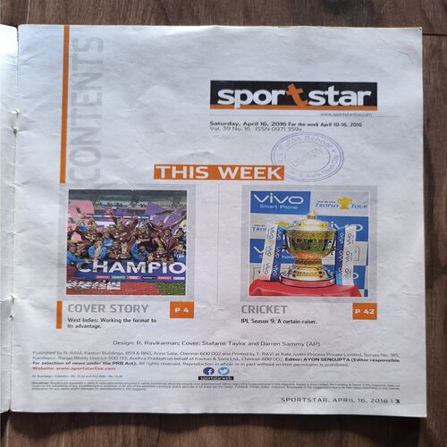 Document_23 SportStar ( Saturday , 16 April , 2016 ) Page no-29to36 Missing