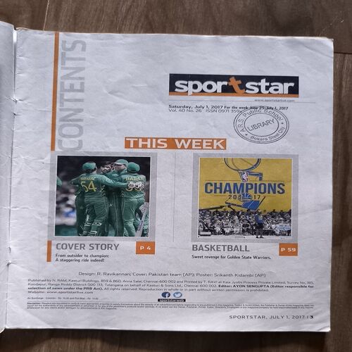 Document_27 SportStar ( Saturday , 1 July , 2017 ) Page no-29to36 Missing