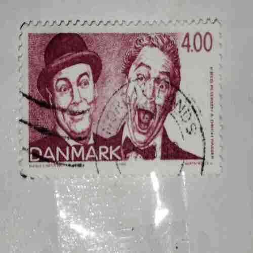 DANMARK 4.00 POSTAGE STAMP DANMARK 4.00 POSTAGE STAMP