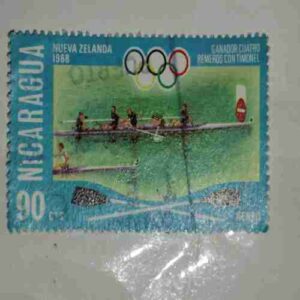 NICARAGUA 90CTS POSTAGE STAMP