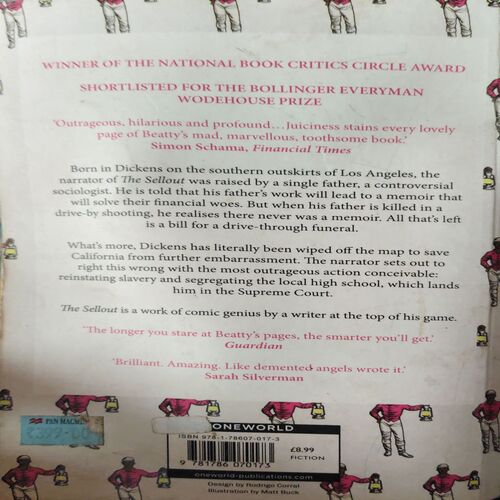 The Sellout ( by = Paul Beauty ) ( No. of Pages = 288 )