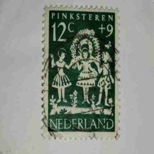 PINKSTEREN 12C POSTAG STAMP PINKSTEREN 12C POSTAG STAMP