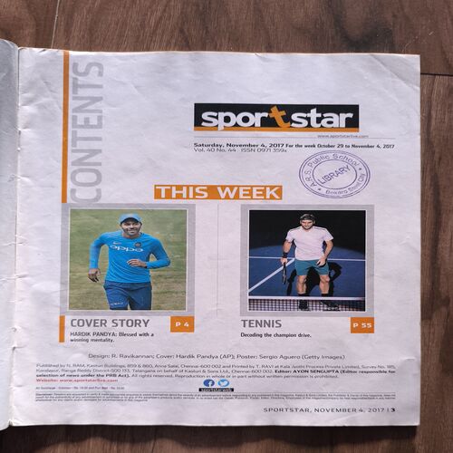 Document_39 SportStar ( Saturday , 4 November , 2017 ) Page no-29to36 Missing