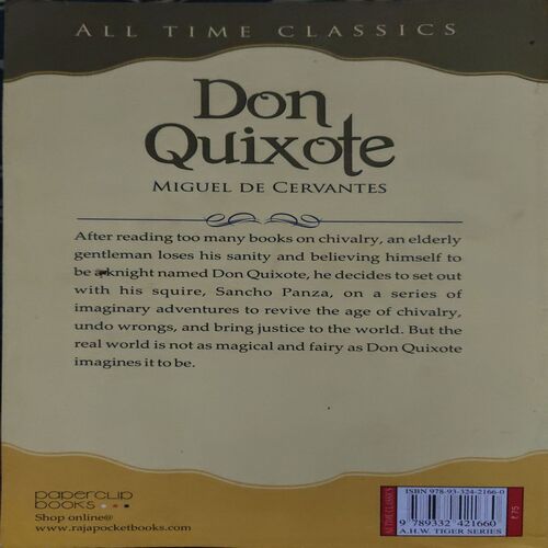 Document_4 Don Quioxote( By = Miguel De Cervantes ) ( No. of pages = 126)