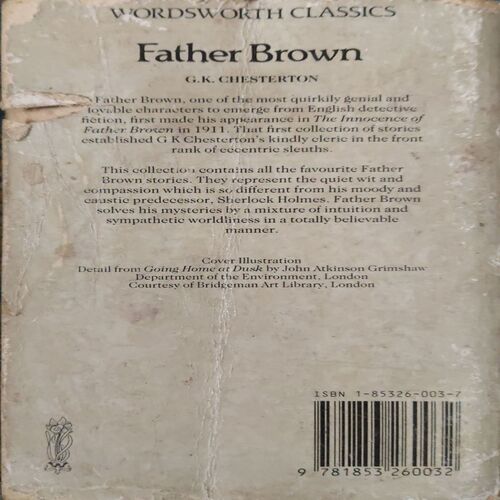 Document_4 Father Brown ( By = g.k. chesterton ) ( No. of Pages = 407 )