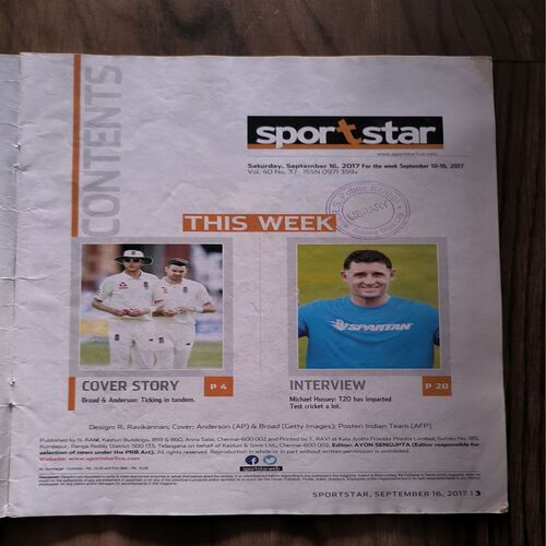 Document_47 SportStar ( Saturday , 16 September , 2017 ) Page no-29to36 Missing