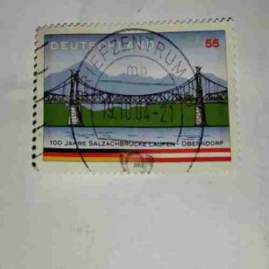 DEUTSCHLAND 55 POSTAGE STAMP DEUTSCHLAND 55 POSTAGE STAMP
