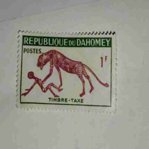 REPUBLICA DE DAHOMER , 1f , STAMP