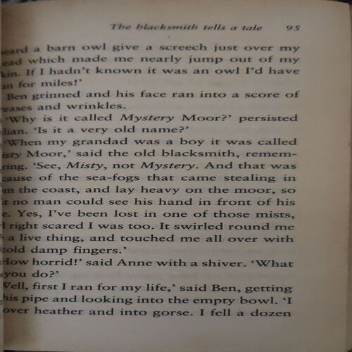 Document_52 Five go to mystery moor ( By = Enid Blyton ) ( No. of pages = 248 )
