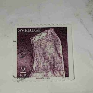 SVERIGE 2KR POSTAGE STAMP SVERIGE 2KR POSTAGE STAMP