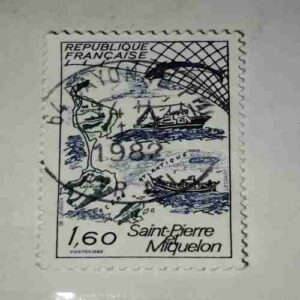 REPUBLIQUE FRANCAISE 1,60 SAINT PIERRE MIQUELON REPUBLIQUE FRANCAISE 1,60 SAINT PIERRE MIQUELON