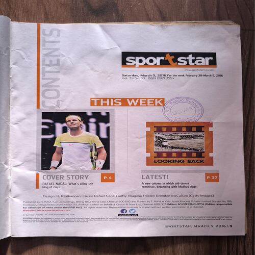 Document_59 SportStar ( Saturday , 5 March , 2016 ) Page no-29to36 Missing