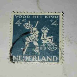 NEDERLAND 4C POSTAGE STAMP NEDERLAND 4C POSTAGE STAMP