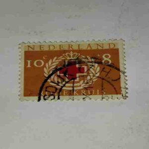 NEDERLAND 10C POSTAGE STAMP NEDERLAND 10C POSTAGE STAMP