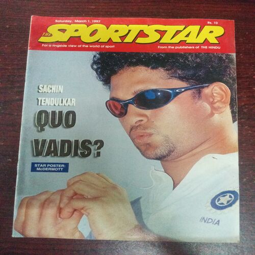 The Sportstar ( March 1997 ) The Sportstar ( March 1997 )