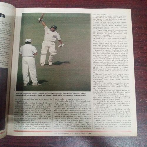 The Sportstar ( March 1997 ) The Sportstar ( March 1997 )
