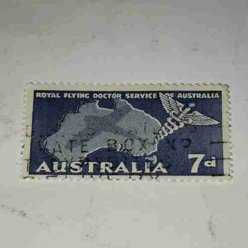 AUSTRALIA 7D POSTAGE STAMP AUSTRALIA 7D POSTAGE STAMP