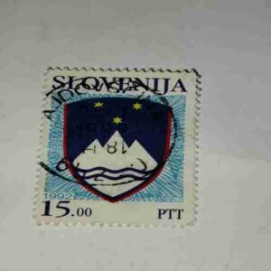 SLQVENIJA 15.00PTT POSTAGE STAMP SLQVENIJA 15.00PTT POSTAGE STAMP