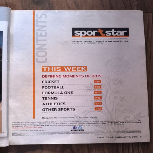 Document_79 SportStar ( Saturday , 14 May , 2016 ) Page no-29to36 Missing